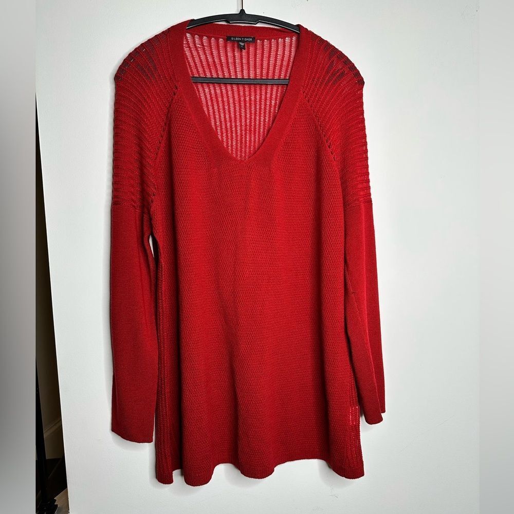 Eileen Fisher V‎ Neck pullover